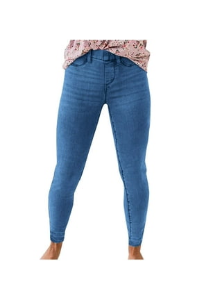 Women's High Waist Butt-Rise Super Stretch Premium Skinny Jeans (0,  Blue_90123) at  Women's Jeans store