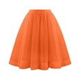 thumbnail image 1 of Besolor Women's Tulle Midi Skirts Fairy Skirt Elastic Waist Mesh Layered A-Line Party Princess Skirt, 1 of 2