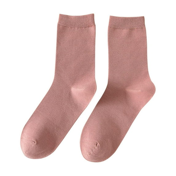 Besolor Womens Crew Socks Cotton Casual Breathable Lightweight Athletic Running No Show Socks