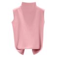 thumbnail image 1 of Besolor Womens Fleece Underwear Tops Tank Top Vest Sleeveless Mock Neck Thermal Shirts for Women Thermal Sweater Tops, 1 of 3