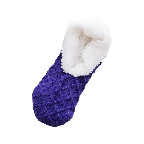 Besolor Womens Fuzzy Slipper Socks Fluffy Winter Warm Thick Thermal Cozy Plush Non Slip Soft Fleece Socks
