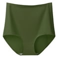 thumbnail image 1 of Besolor Womens High Waisted Seamless Panties Ladies Stretch Comfy Breathable No Show Underwear Plus Size Briefs, 1 of 3