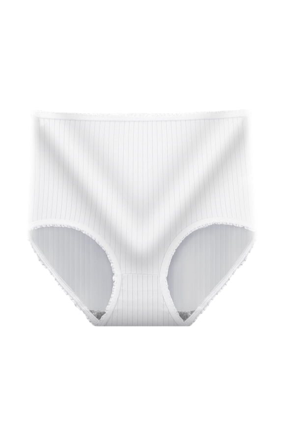 Womens High Waisted Underwear Seamless Leak-Proof No Show Panties Stretch Breathable Ladies Hipsters Briefs