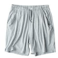 thumbnail image 1 of Besolor Womens Pajama Shorts Casual Soft Elastic Waist Drawstring Sleep Shorts Plus Size Comfy Pj Bottom, 1 of 7