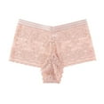 thumbnail image 1 of Besolor Womens Plus Size Panties Floral Lace Seamless High Waisted Underwear Stretch Breathable Ladies Briefs, 1 of 3