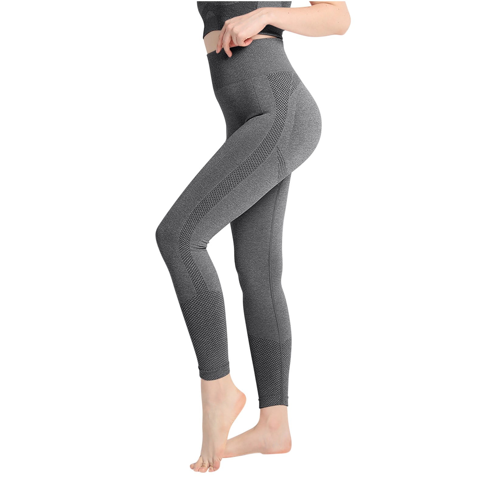 new Women High Waist Fitness Leggings Scrunch Trousers