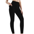 thumbnail image 1 of Besolor Womens Scrunch Yoga Leggings with Pockets Seamless High Waisted Butt Lifting Workout Gym Compression Pants Tights, 1 of 3