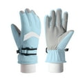 thumbnail image 1 of Besolor Womens Ski Gloves, Windproof Thermal Gloves Winter Warm Snow Glove for Skiing Cycling Outdoor Sports, 1 of 6