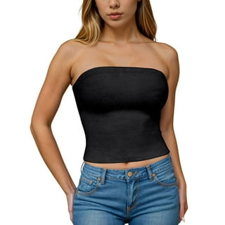 8337GD - Garment Dye Ruched Front Tube Top – Los Angeles Apparel