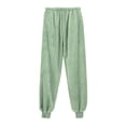 thumbnail image 1 of Besolor Womens Winter Warm Pajama Pants Plush Elastic Waist Drawstring Cozy Casual Soft Lounge Trousers with Pockets, 1 of 7