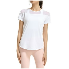 Athletic Works Women's Active V-Neck T-Shirt with Short
