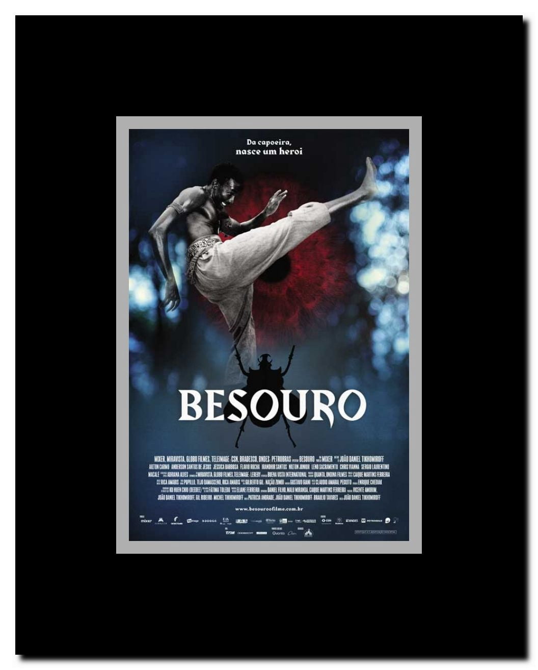 Besouro Framed Movie Poster