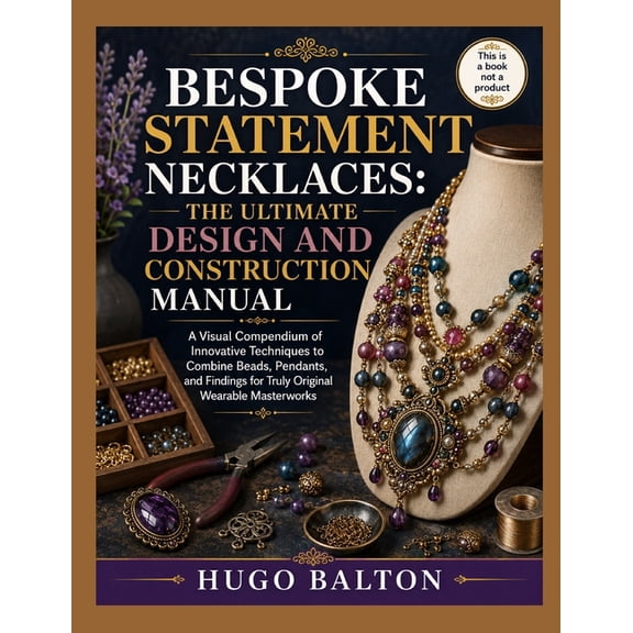 Bespoke Statement Necklaces: THE ULTIMATE DESIGN AND CONSTRUCTION MANUAL : A Visual Compendium of Innovative Techniques , (Paperback)