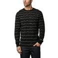 thumbnail image 1 of Bespoken Men's Analog Philchurch Sweater KN001068, Black, Large, 1 of 5