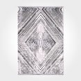 thumbnail image 1 of Bespoky 3'11" X 5'11"Black Geometrıc Machine Made Area Rug, 1 of 4