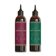 Besque Enrich Revitalise Hair Bundle, Thinning Hair, Scalp Care, Oil Buildup Removal, 3.4 fl oz Each