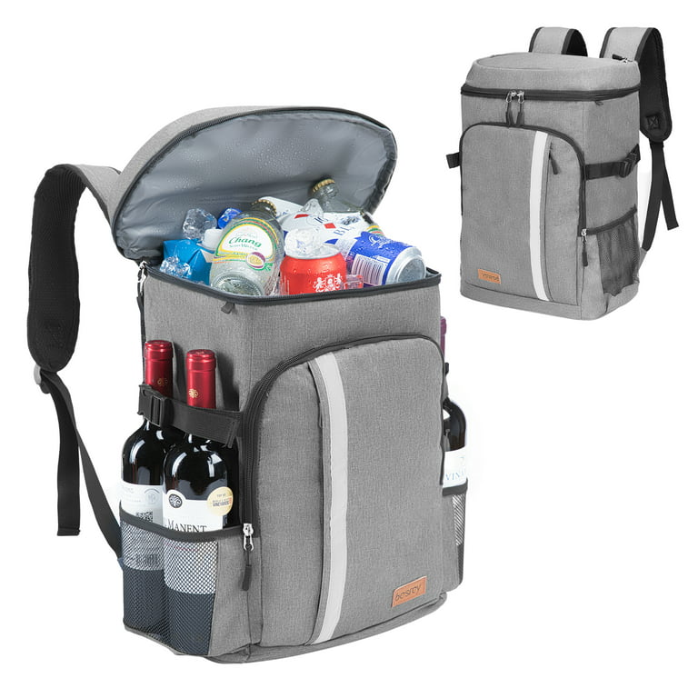 Besrey 39 Cans Backpack Cooler, Large Capacity Storage, Leakproof Cooler Bag for Camping Hiking