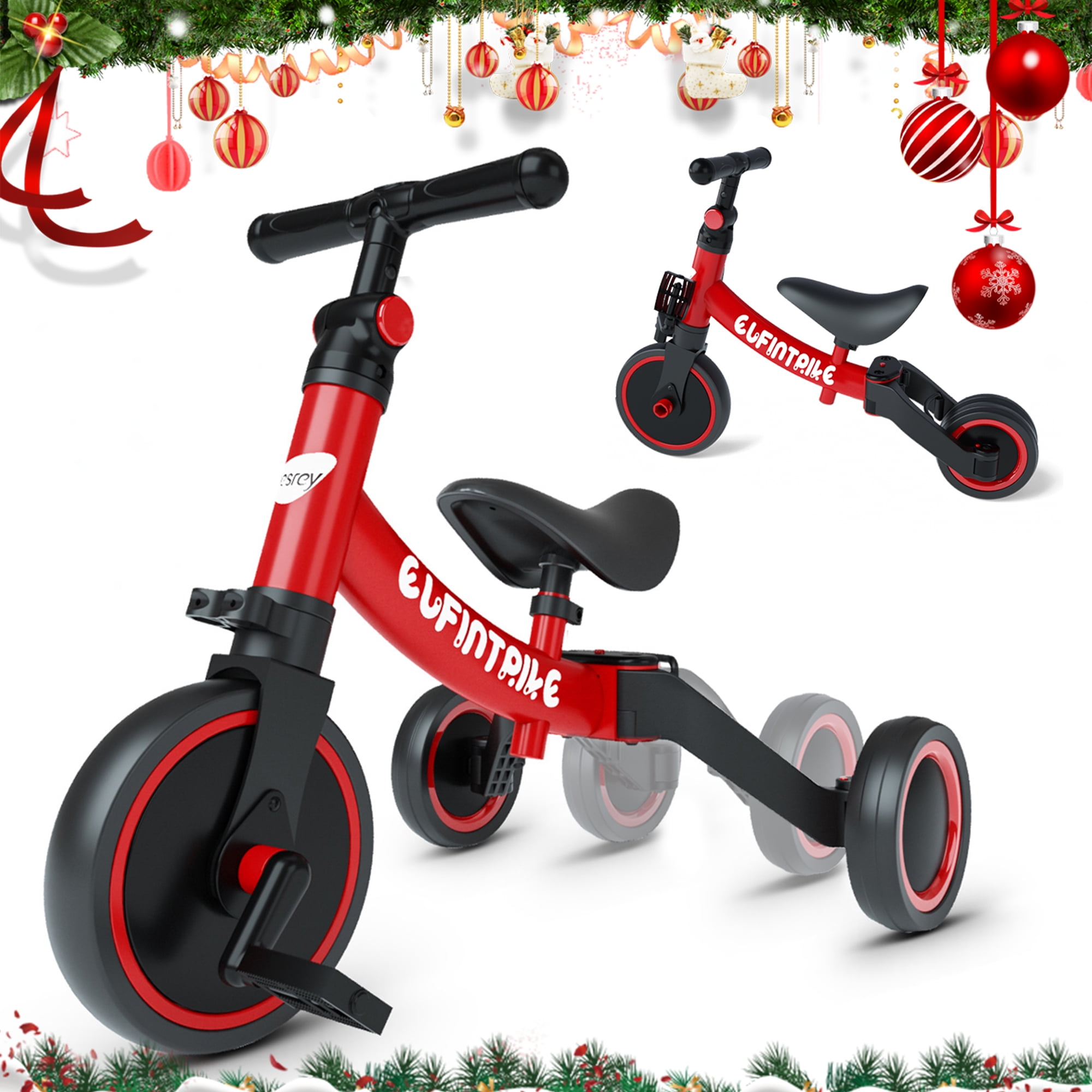 Fisher Price Harley Davidson Infant Bike Tough Trike with Handlebar Grips for Toddlers Walmart