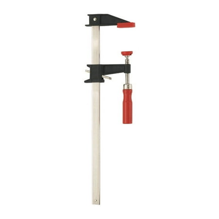 Bessey 18" Clutch Style Bar Clamp with 2-1/2" Throat Depth, Wood Handle