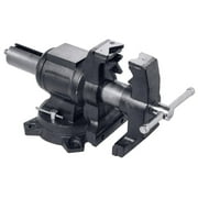 Bessey 5 in. Cast Iron Multi-Purpose Bench Vise 360 deg Swivel Base