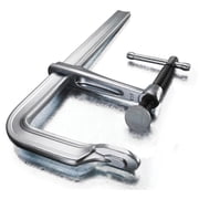 Bessey 18 in Bar Clamp, Forged Steel Handle and 4 in Throat Depth 660-S18