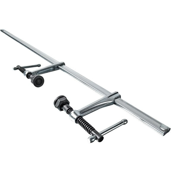 Bessey 39-1/2" Bar Clamp, Wood Handle and 4 3/4 in Throat Depth SLV100M