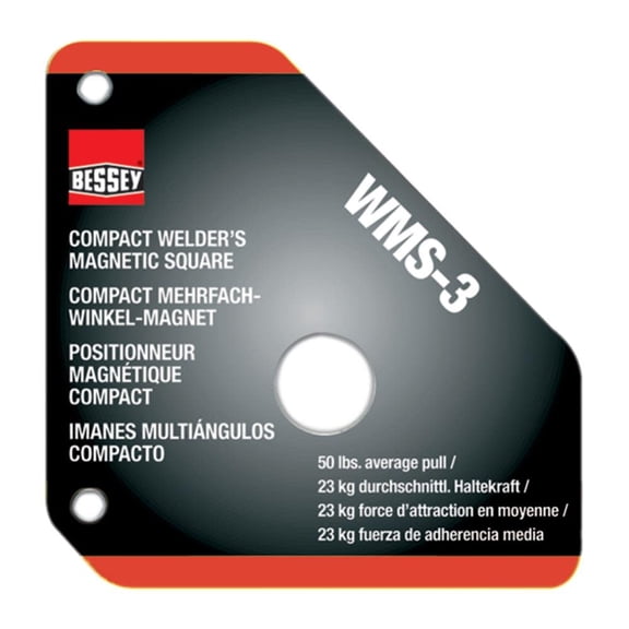 Bessey Compact Welder's Magnetic Set-Up Square 90 And 45 Degree Angles