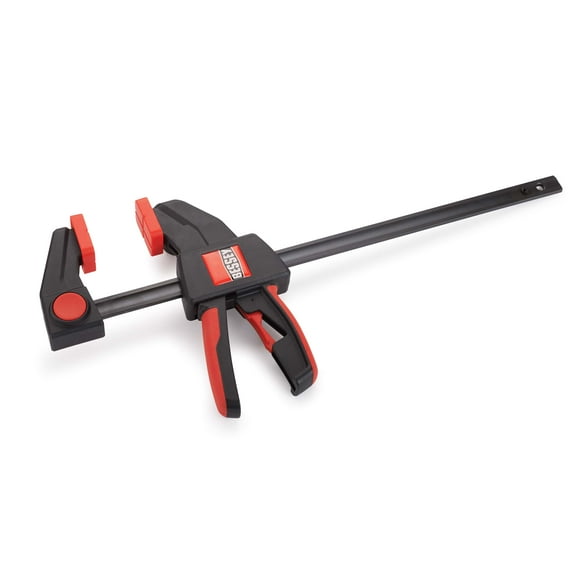 Bessey Trigger Clamp, Plastic Handle and 3 1/8 in Throat Depth EHKL18