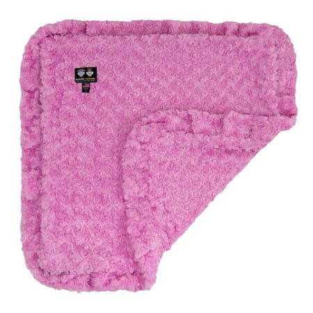 Bessie and Barnie Cotton Candy Luxury Ultra Plush Faux Fur Pet/ Dog Reversible Blanket (Multiple Sizes)