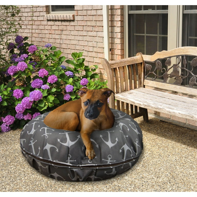 https://i5.walmartimages.com/seo/Bessie-and-Barnie-Water-Resistant-Grey-Anchor-Indoor-Outdoor-Durable-Bagel-Pet-Dog-Bed-with-Removable-Cover_c42e6629-9169-4445-85fb-5a7be0395e97.a799a6c8c5c999739c0da3aa7f410834.jpeg?odnHeight=768&odnWidth=768&odnBg=FFFFFF