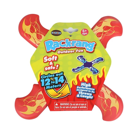 Besstsky Soft Boomerang for Kids, Outdoor Flying Disc Catch Game, Mini Foam Toy for Backyard Beach Pool Party, Boys Girls