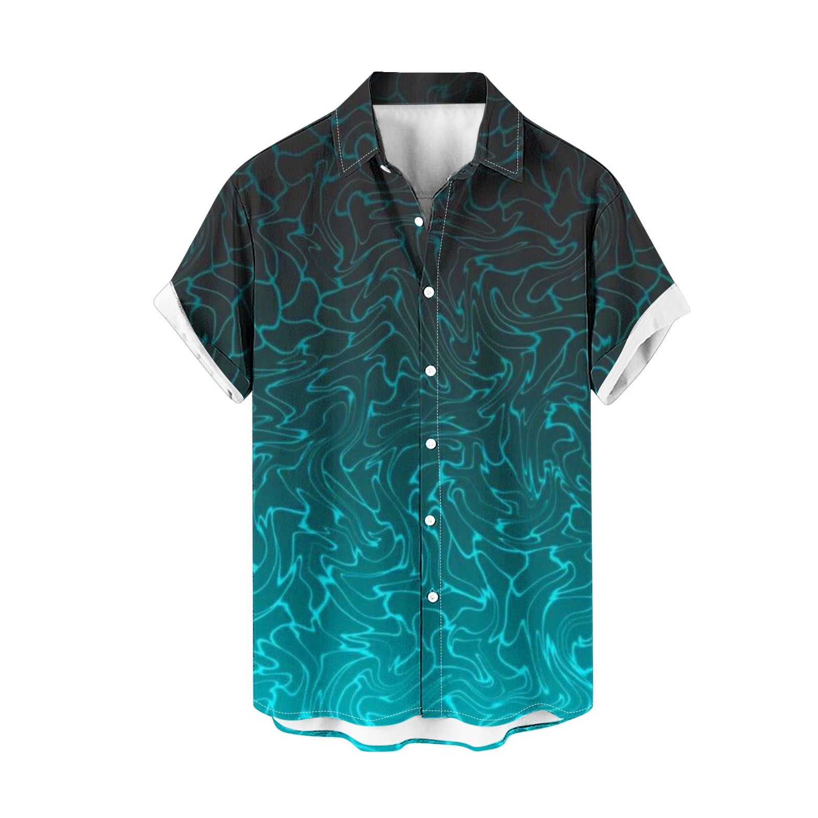 Bessyn Mens Plus Size Tunic Tops Dressy Casual Men Blouses Elegant