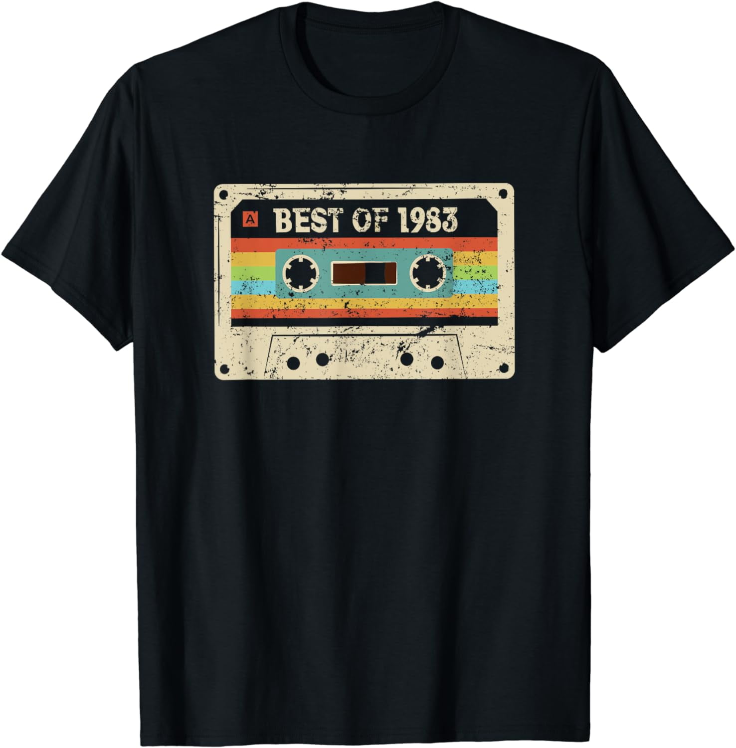Vintage Best Of 1983 Cassette Tape T-Shirt For Men Women Vintage Best Of 1983 Cassette Tape T-Shirt For Men Women