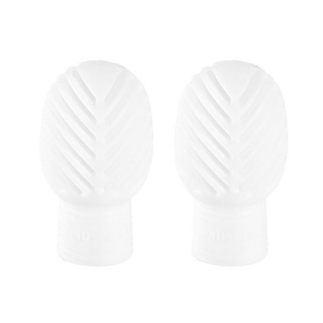 Best2/4PC Silicone Drum Stick Sleeve Practice Tips Mute Damper