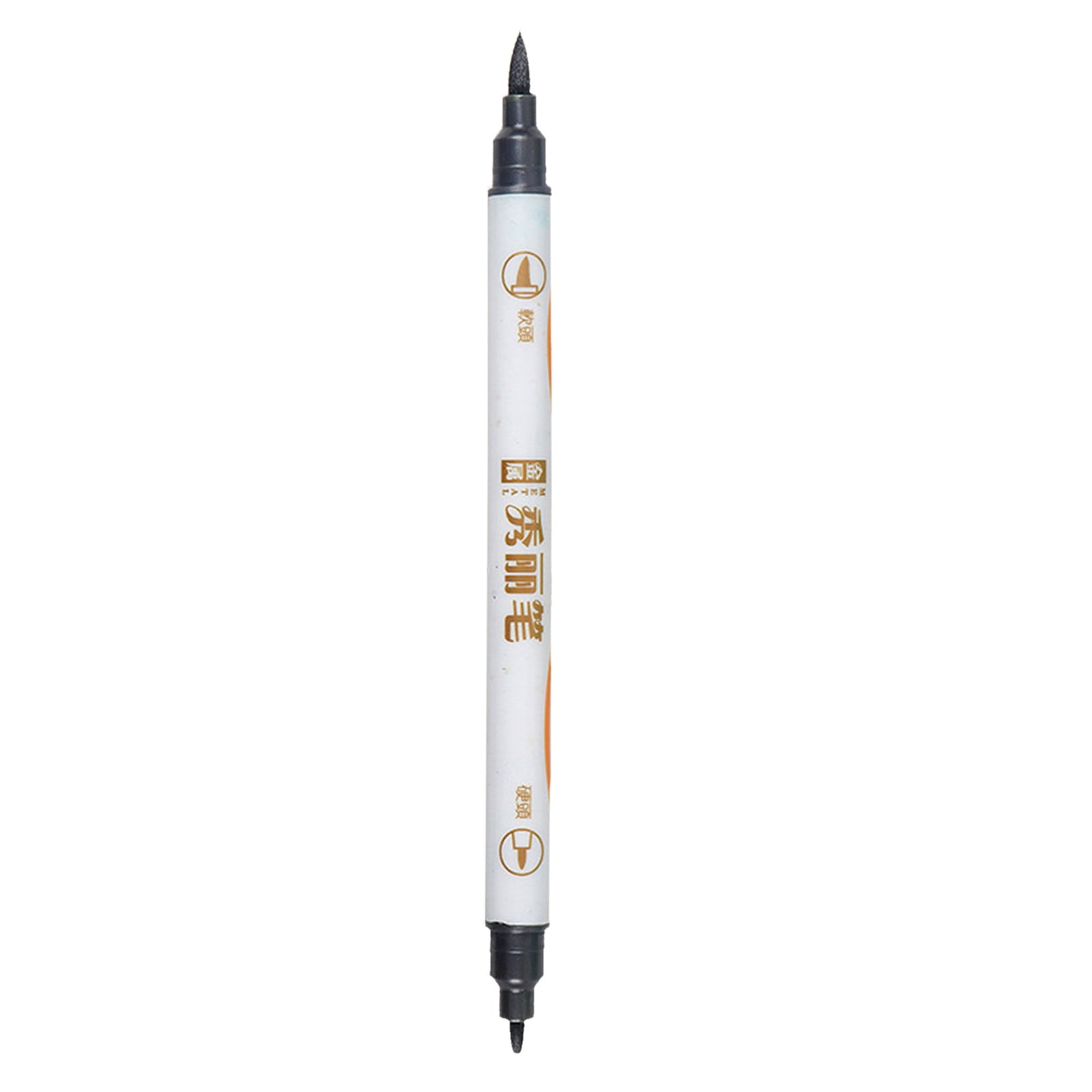 Best2024 Colorful Pen With Double Head Pretty Pens, 10ml Metal Pearlescent Soft Pen Art Good