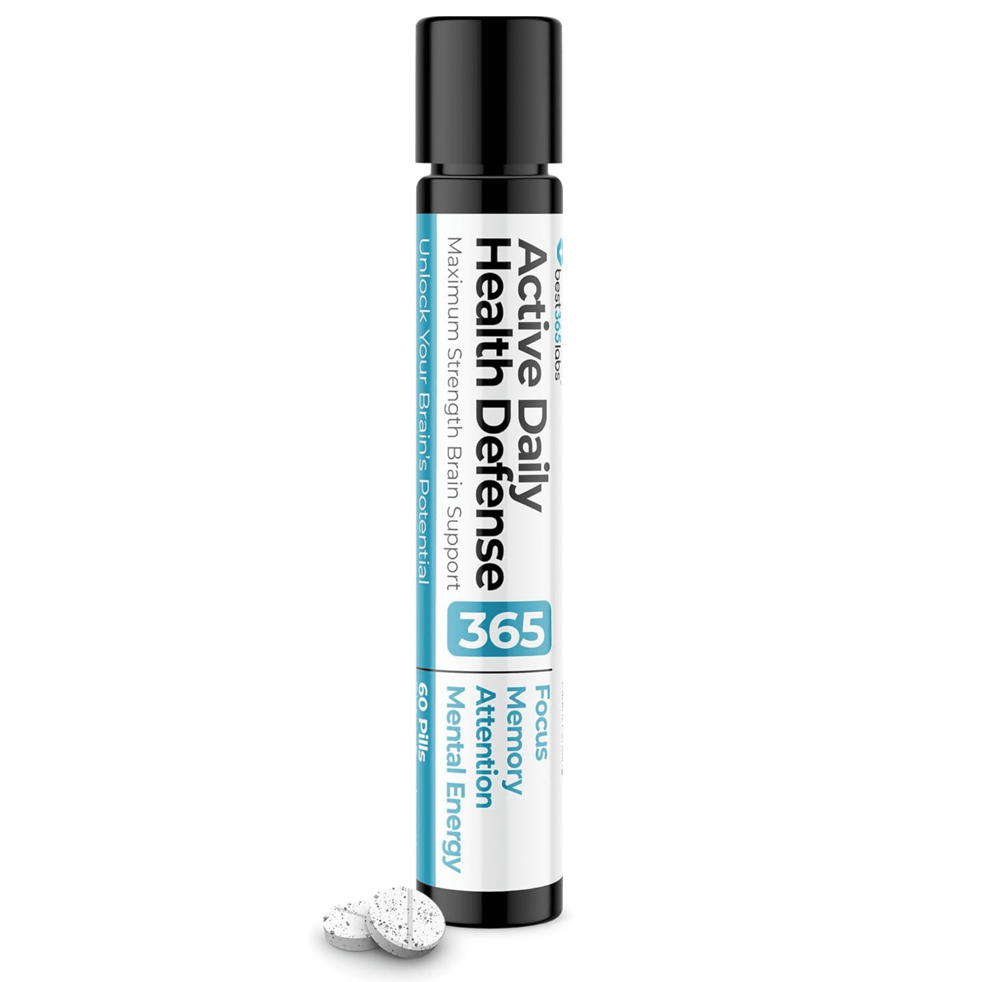 Best 365 Labs Maximum Strength - Methylene Blue, Caffeine, and L-Theanine - 60 Tablets
