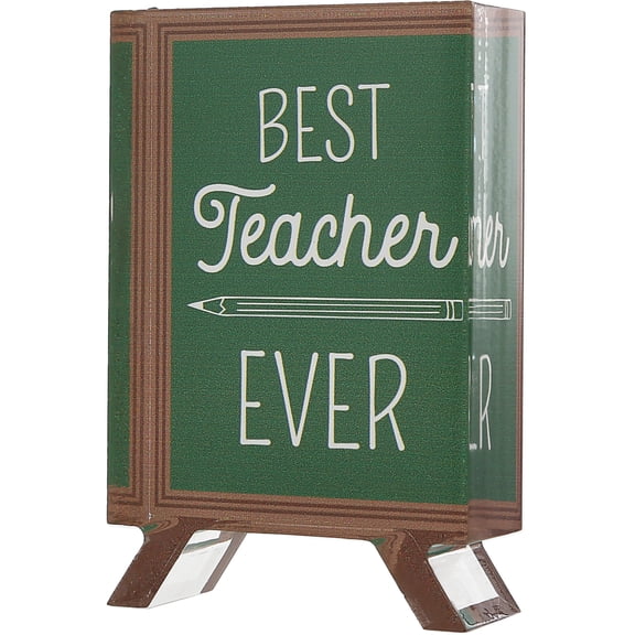 Pavilion Gift Company - Best - 4" Acrylic Chalkboard Plaque