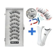 Best-5pairs Magnetic Eyelash Curler Clip Quantum Kit False Eyelashes 3D Eye Lashe uk L5P5