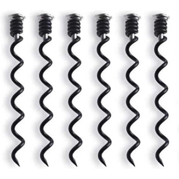 Best 6 Pack Replacement Corkscrew Spiral/Worm for and Wine Opener