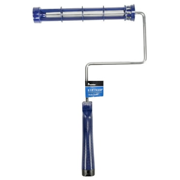 Best 9" Premier Paint Roller Blue Tiger Professional Metal Roller Frame, Polypropylene Grip