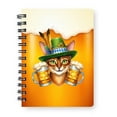 thumbnail image 1 of Best Abyssinian Dad Proud Beer Lover Happy Oktoberfest Spiral Bound Journal Cat Lover Kitten Owner Gifts 5x7in Spiral Notebook - 02016, 1 of 5