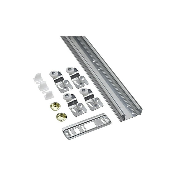 Best Access Bpc60-00-48 Bypass Door Set Steel Track
