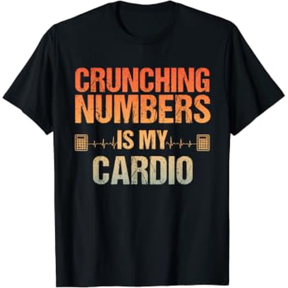 Best Accountant For Bookkeeping Accounting Men Women Design Graphic T ...