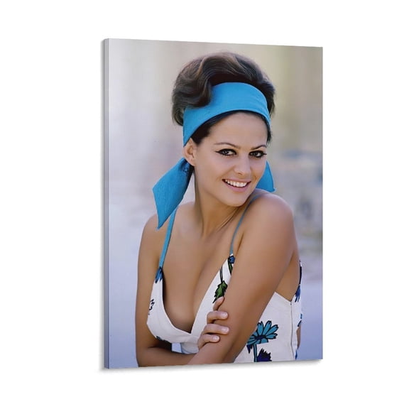 Best Actress Golden Orange Award Winners Claudia Cardinale Sexy Poster Posters Wall Art Painting Canvas Gift Living Room Prints Bedroom Decor Poster Artworks 20x30inch(50x75cm)