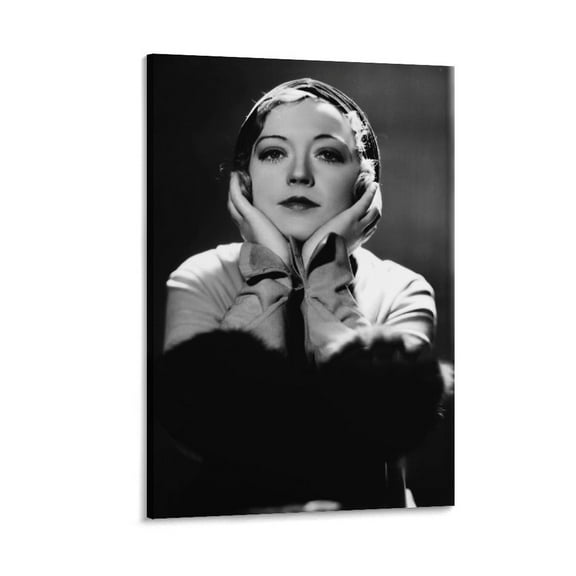 The Best Actresses Ever - 1930s Marion Davies Poster Poster Cool Artworks Painting Wall Art Canvas Prints Hanging Picture Home Decor Posters Gift 16x24inch(40x60cm)