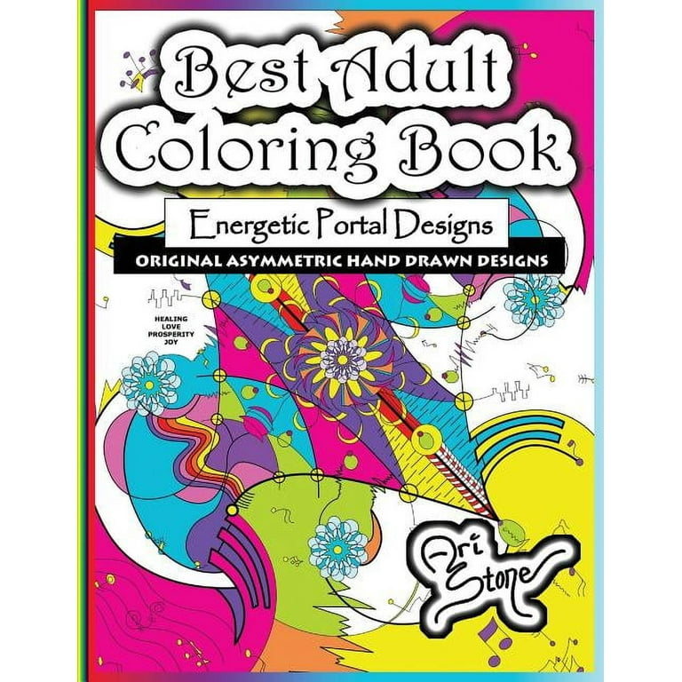 Best Adult Coloring Book: Energetic Portal Designs [Book]