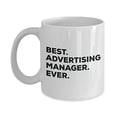 thumbnail image 1 of Best Advertising Manager Ever Mug - Funny Coffee Cup -Thank You Appreciation For Christmas Birthday Holiday Unique Gift Ideas, 1 of 1