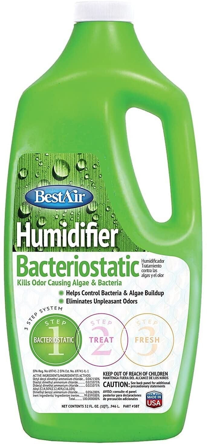 Best Air 3BT-PDQ 32 oz Humidifier Bacteriostatic Water Treatment - Quantity of 2