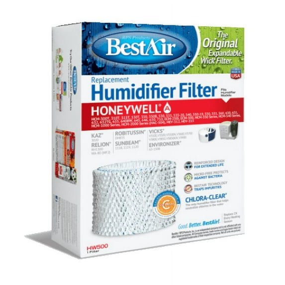 Best Air HW500-PDQ-3 Replacement Humidifier Wick Filter