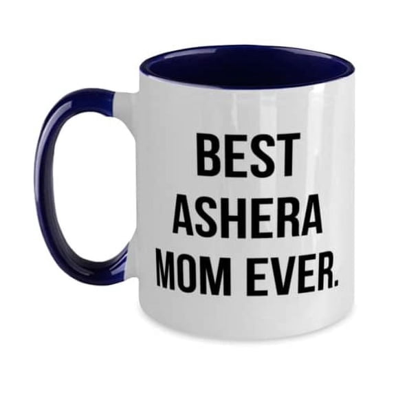 Best Ashera Mom Ever. Two Tone 11oz Mug, Ashera Cat Present From Friends, Sarcastic Cup For Cat Lovers, Gift, Cat mom mug, Two tone cat mug, 11oz cat mug, Cat gift